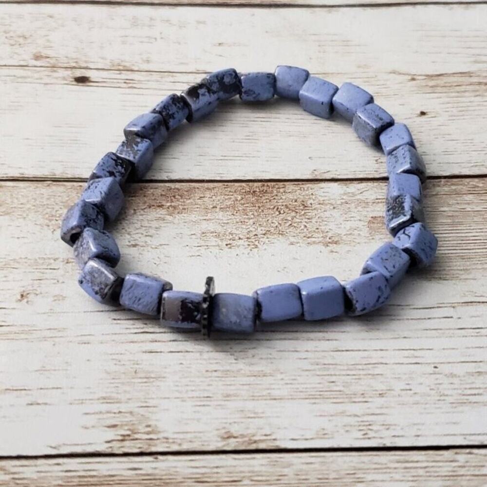 Marlyn Schiff Bracelet - Blue Stretch Bracelet